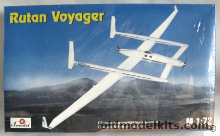 Amodel 1/72 Rutan Voyager, 7229 plastic model kit